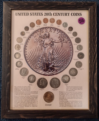 VINTAGE - 20TH CENTURY COIN SET in 