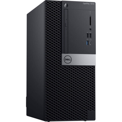 Dell Windows 11 Pro Desktop Computer Intel i7 Tower 16GB RAM 3TB HDD WiFi DVD/RW