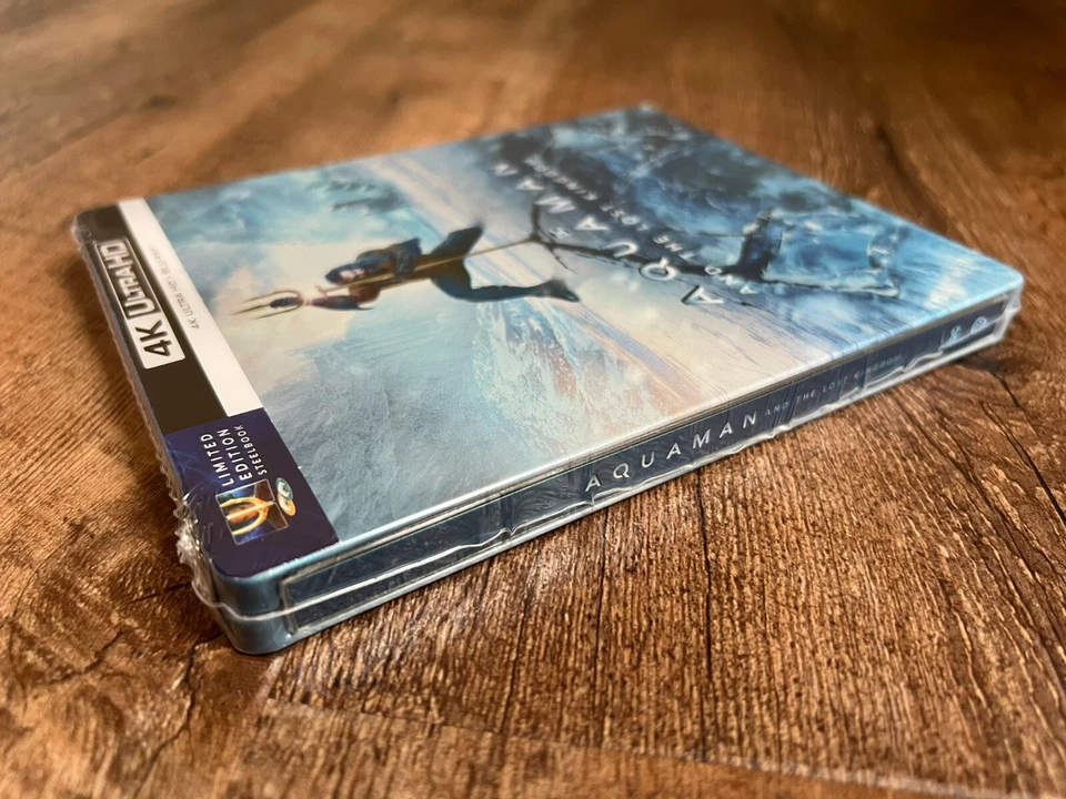 Aquaman and the Lost Kingdom w. Steelbook (4K UHD + Blu-ray, Region Free) *NEW* - Image 4 of 4