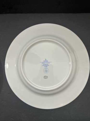 Limoges Legle Sous Le Soleil 10-1/4” Dinner Plate LIME GREEN Gold Trim - Picture 4 of 4