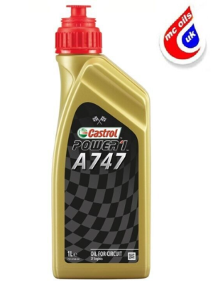 Castrol A747 レーシングモーターオイル CASTROL A747 2 STROKE PRE-MIX HI PERFORMANCE MOTORCYCLE RACING OIL