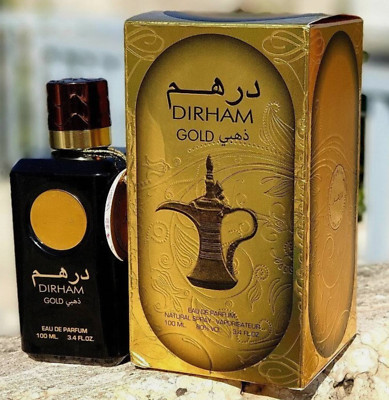 Ard Al Zaafaran Dirham Gold 3.4oz Unisex Eau de Parfum 100ML