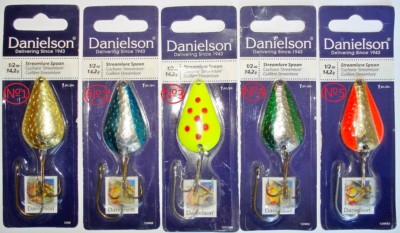DANIELSON 14g. TROLLING CASTING BLINKER Hecht, Zander, Barsch