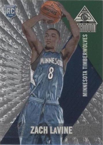 2014-15 Panini Spectra Zach Lavine Orange Prizm RPA (18/25