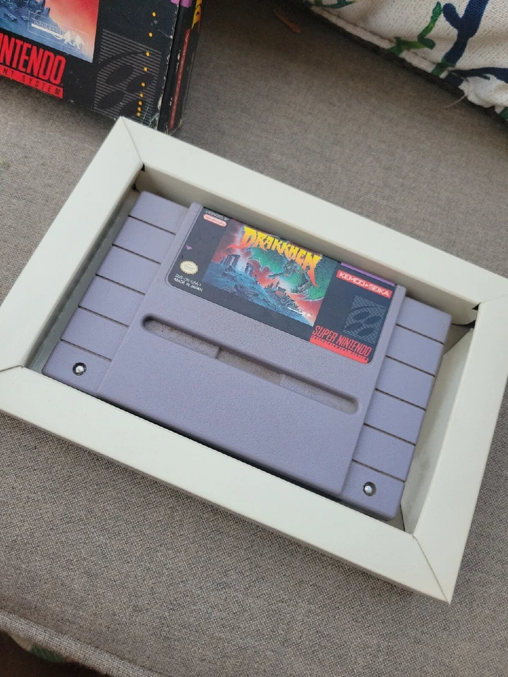 Nintendo Drakkhen SNES Super Nintendo Cartridge, Box no Manual 1991 - Kemco. - Image 2 of 4