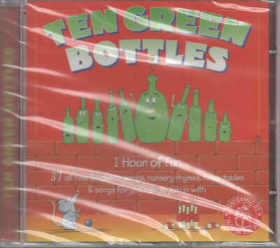 Ten Green Bottles 1 Hour Of Fun CD NEU Tick Tock The Hour Hand The Minute Hand