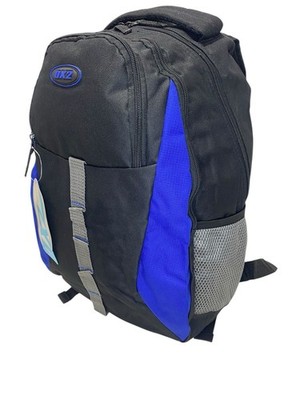 Unisex 16L Schule Fitness Gepäck Sport Reise Rucksack Fronttasche Azurblau Designs