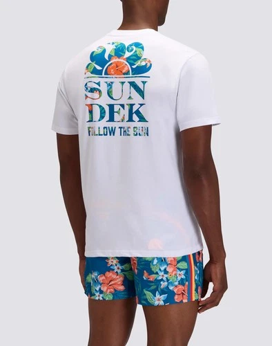 SUNDEK T-SHIRT - WHITE - M618TEJ78ID-006ID