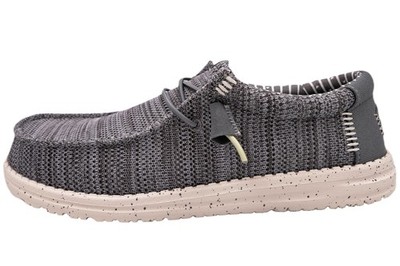 Hey Dude Wally Stretch Sox Grau/Grey 41898-030 Herren Schuhe