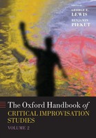 Oxford Handbook Of Critical Improvisation Studies, Volume 2 George E Lewis Buch
