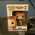 Funko Pop! Vinyl Stranger Things Max #806 Television Figure With Protector 2019