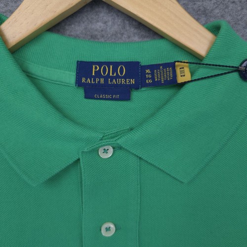 NEW Polo Ralph Lauren Bear 🐻 Polo Shirt Green Classic Mesh Men’s XL $138 NWT - Picture 5 of 9