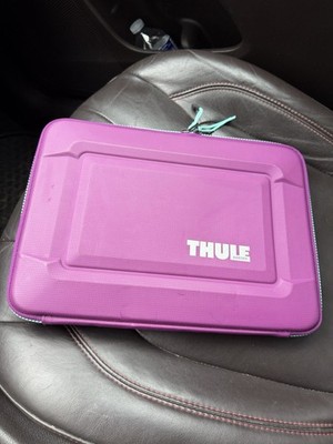Thule Laptop Tablet Zippered Protective Hardshell Padded Sleeve Case 13'' Purple