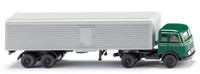 Wiking, Mercedes Pullmann 4X2 Mit KofferanhäNger 2 Achs., 1/87, WIK055601