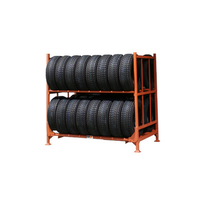 Folding & Stacking Tire Rack (Stack up to 5 racks. Load capacity of 2400 lb)