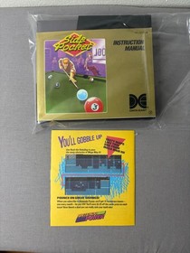 Side Pocket (Nintendo NES, 1987) &ndash; Complete in Box (CIB) + Babe Ruth Poster 