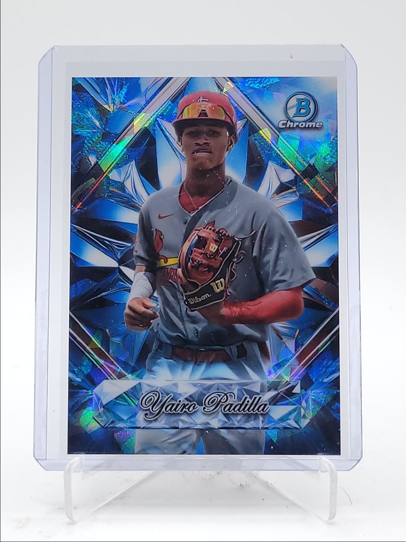 YAIRO PADILLA 2025 BOWMAN CHROME SAPPHIRE SELECTIONS REFRACTOR Q3967