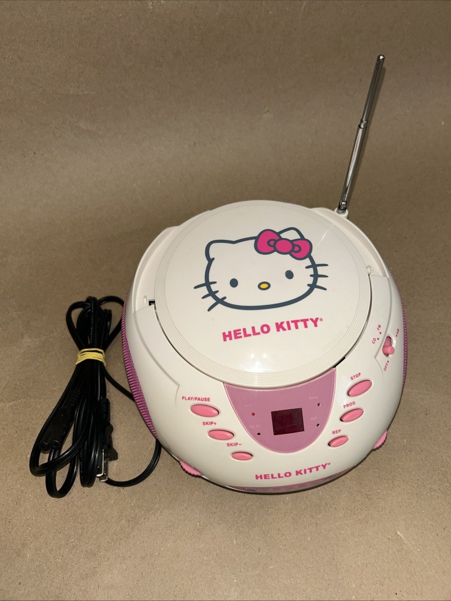 【レア】キティちゃん　Hello Kitty CDコンポ ビクター　サンリオ Sanrio Hello Kitty CD/Radio Boombox for sale online | eBay