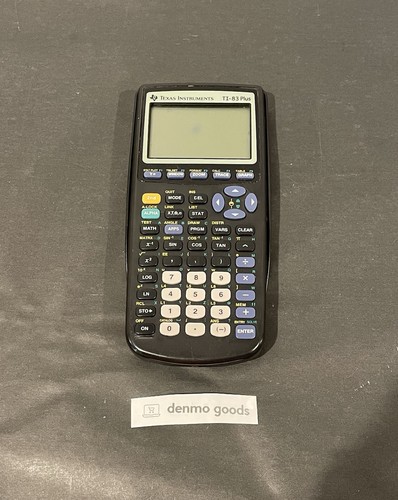 Texas Instruments TI-83 Plus Graphing Calculator Tested Working | eBay