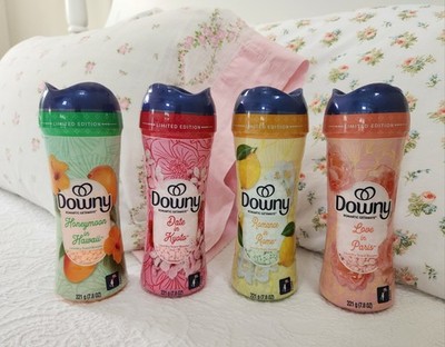 NEW/SEALED LIMITED EDITION DOWNY ROMANTIC GETAWAYS 7.8 OZ SCENT BOOSTER BEAD LOT