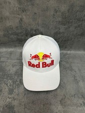 Red Bull White Baseball Cap Mesh Back Design ...