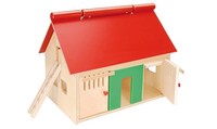 Spielscheune, Bauernhof Scheune Stall Aus Holz, Nemmer 30105 Made In Germany