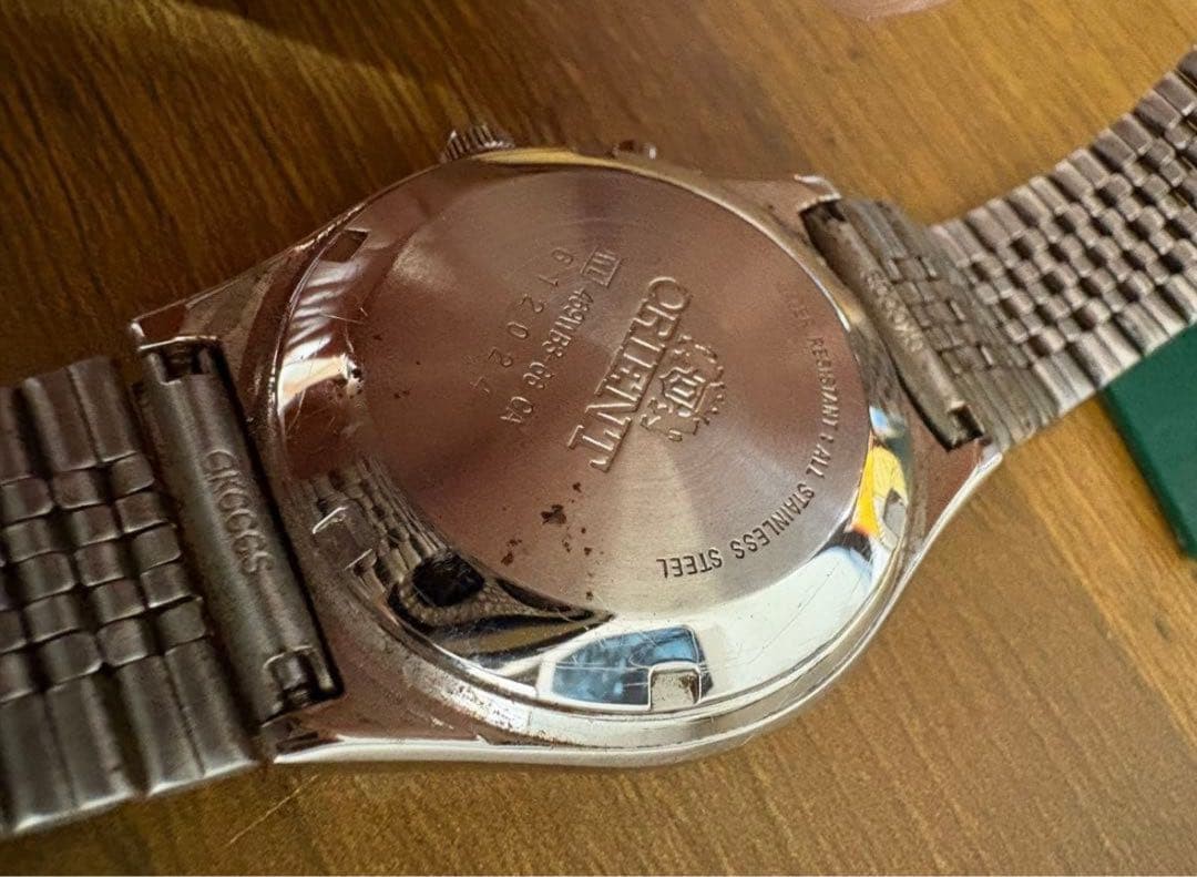 ORIENT Automatic Wristwatch Black Dial - image 13