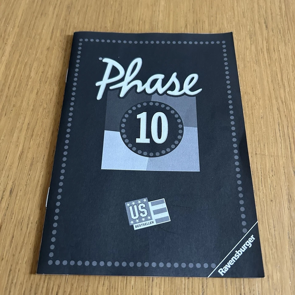 Phase 10 Ravensburger Card Game 2011 1 Sealed Pack of Cards Complete VGC Rare - Image 2 of 4