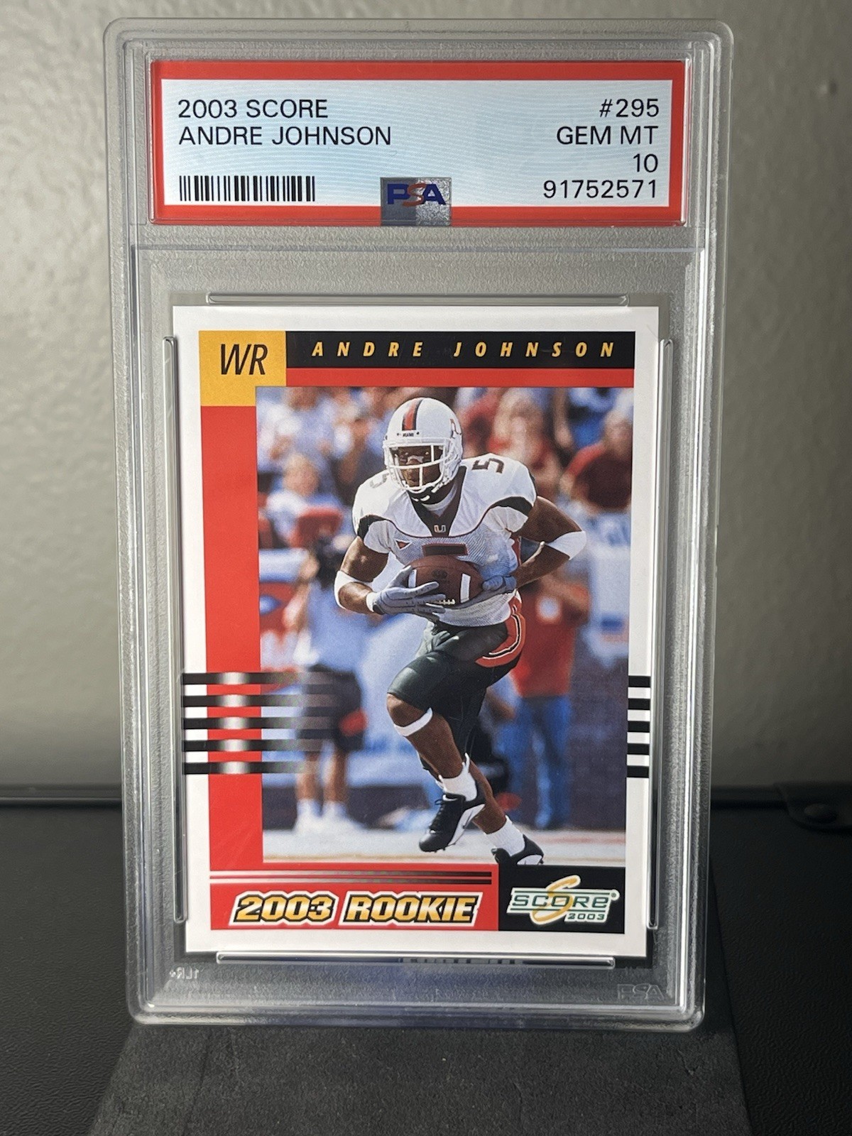 Andre Johnson Score #295 Base