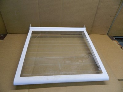 Whirlpool Refrigerator Deli Glass Shelf + Glides - Some Wear Part # 2206347