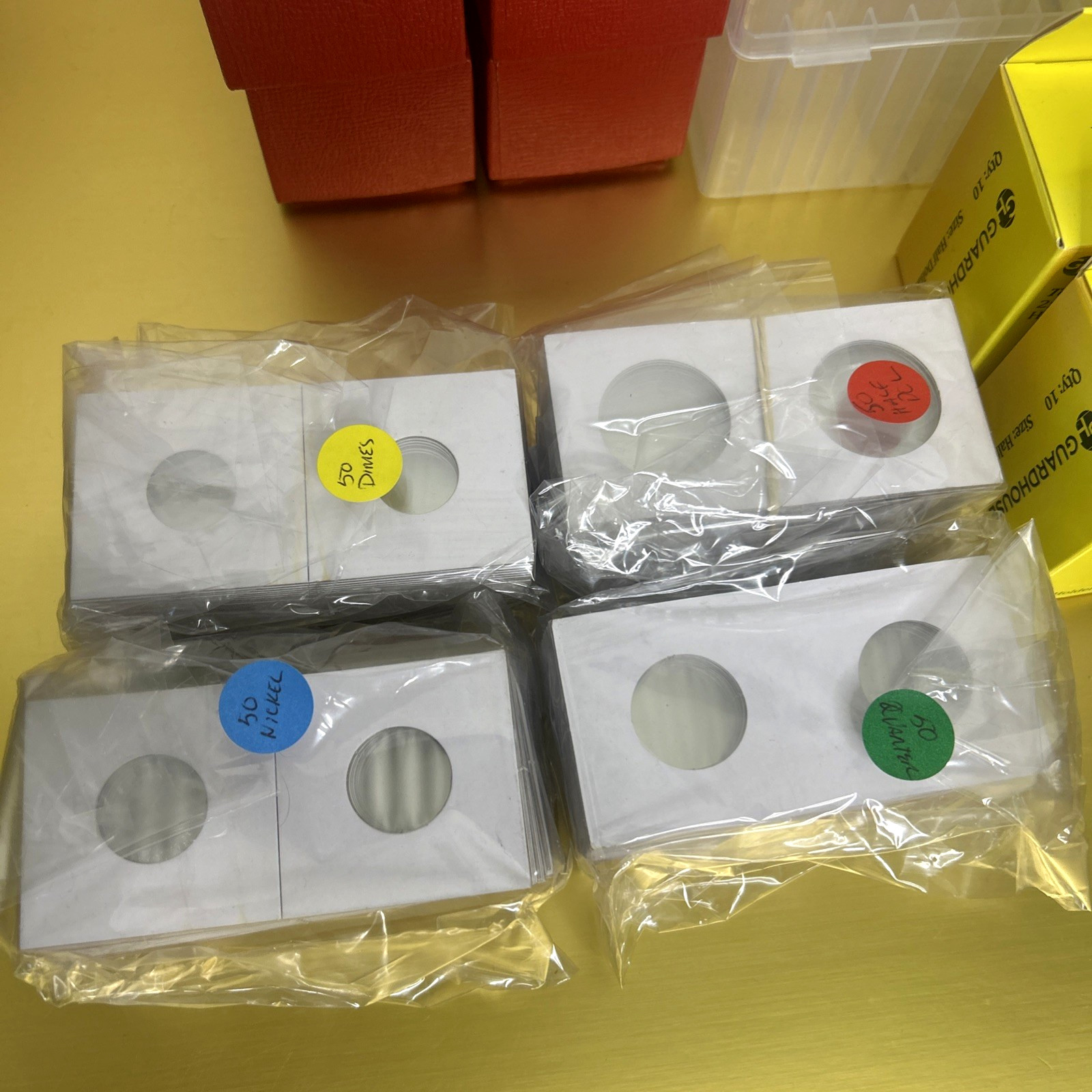 Coin Collecting Supplies Lot (As Shown)-$80-$100 RETAIL VALUE!