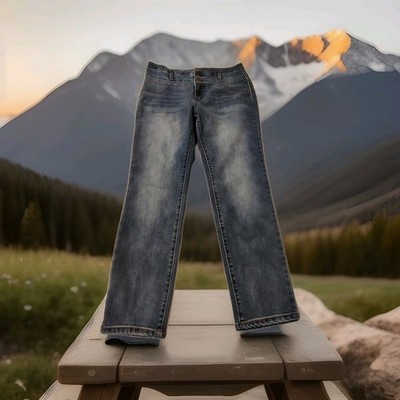 Refuge Stretch 3 button Blue Jeans size 12