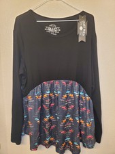 Crazy Train Womens L Multi Color Razzle Dazzl...