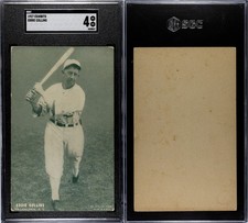 1927 Exhibits Eddie Collins Philadelphia Athletics HOF SGC 4