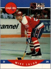 1990-91 Pro Set - Mike Lalor #552 (RC)