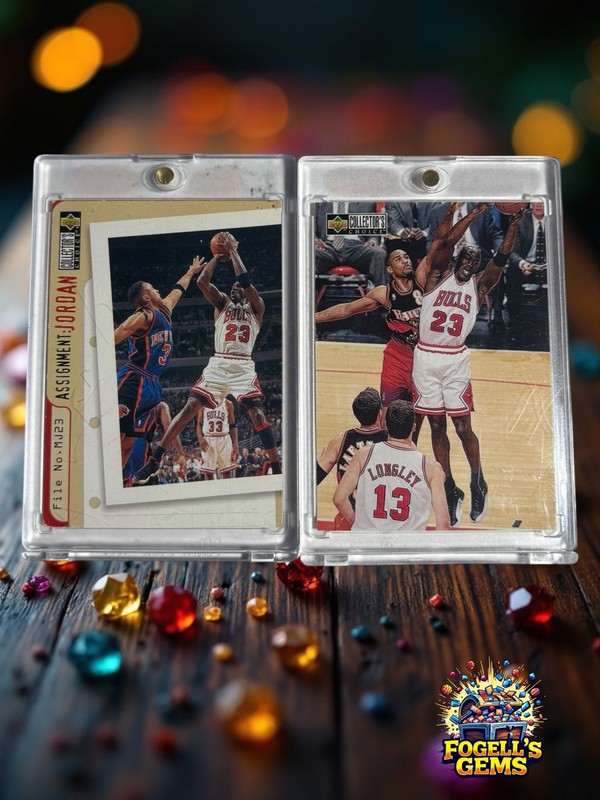 1996 And 1997 Upper Deck Collector's Choice - Michael Jordan #364 And #395