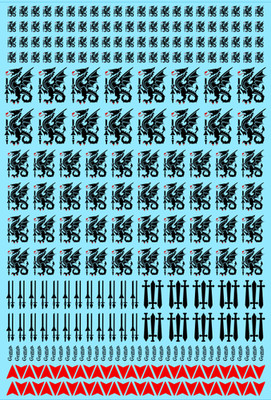 Griffon Mechs Custom Transfer Sheet A6