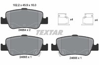Bremsbelagsatz Scheibenbremse Q+ Textar 2466401 FüR Toyota Auris Corolla Van Vvt