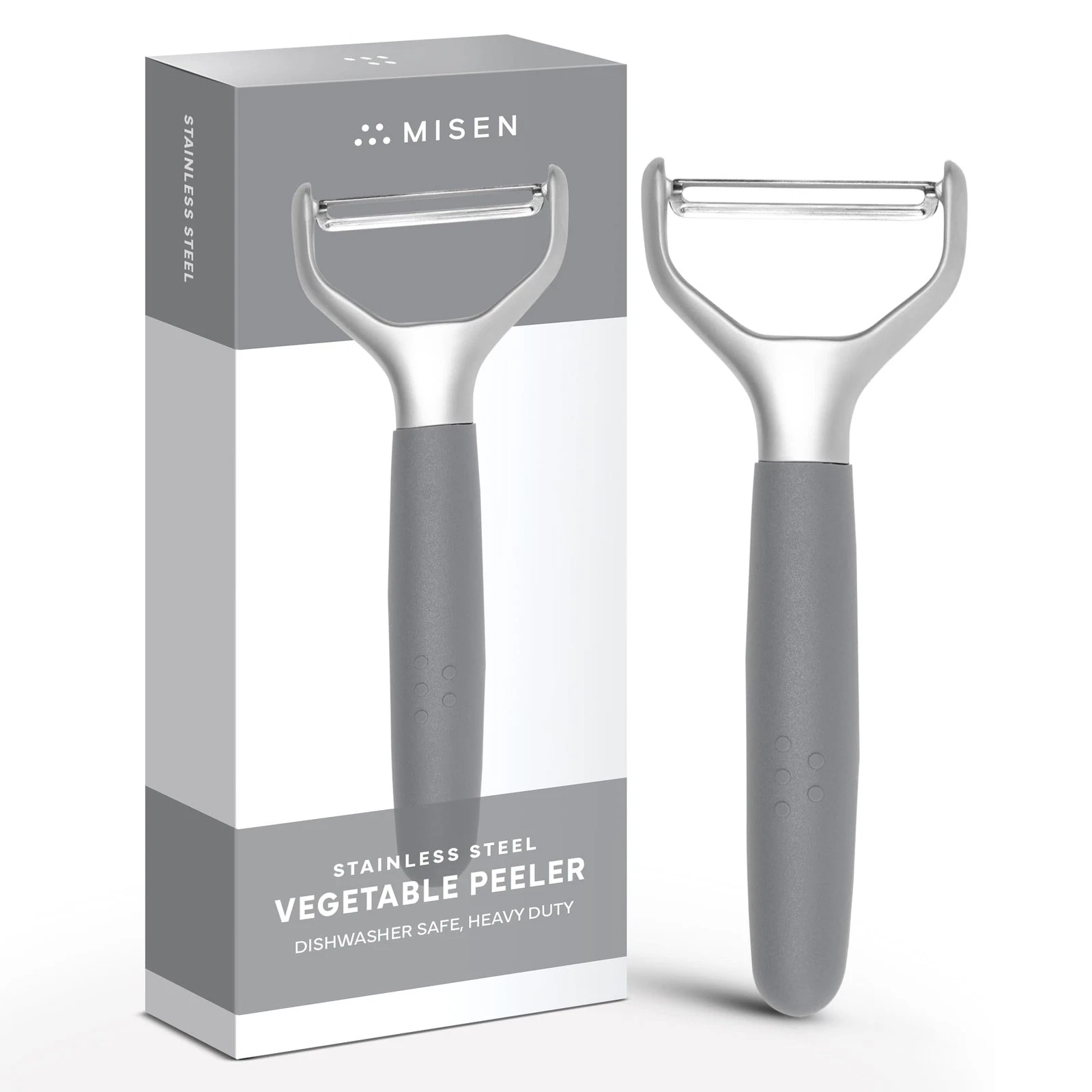 Stainless Steel Vegetable Peeler - Dishwasher Safe Y Peeler - Easy to Use wit...