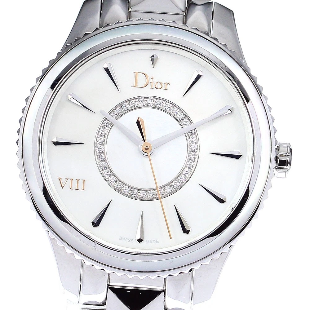 Montre pour femme Dior Montaigne VIII à quartz diamant B+ en boîte, 8,6 pouces