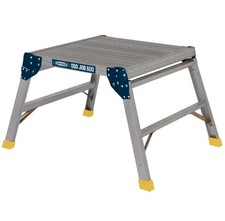 Werner Large Work Platform 600mm Hop Up Step Stool Low Level Workbench