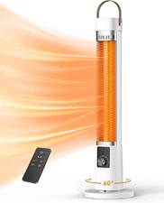 Aerozy Patio Heater for Outdoor Use, Electric Space Heater Indoor, Portable I...