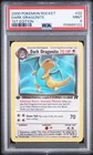 2000 POKEMON ROCKET 1ST EDITION #22 DARK DRAGONITE PSA 9