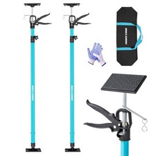 Steel Adjustable Cabinet Jack Support Pole, Quick Support Rod Drywall Jack,...