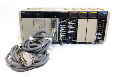 Omron CQM1H-CPU5 1 PLC CPU Unit w/PA203-0CH/ID212/OD212/OD212/LSE01