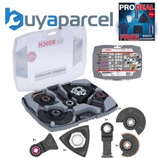 Bosch 2608664624 5 Piece Starlock Multi Tool Blade Set for Renovation Wood Metal