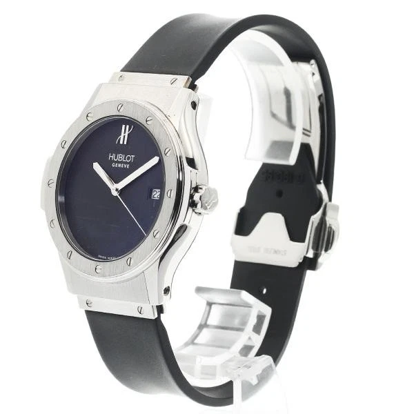 Hublot — Hublot Classic Fusion B1905.1 41mm SS Black Dial Quartz Date Watch #C4682