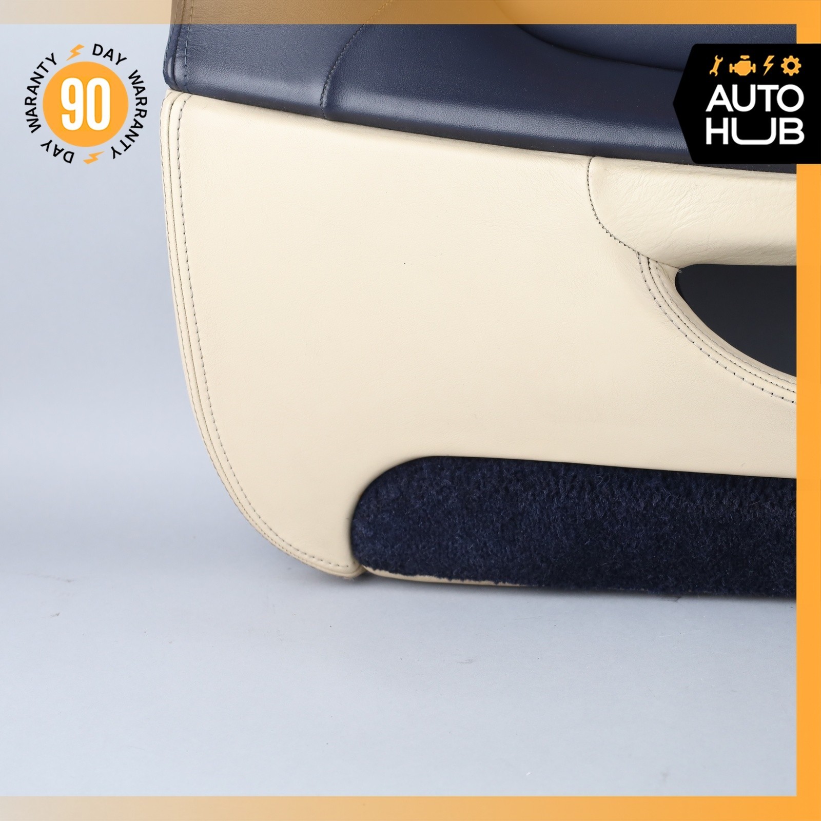 00-04 Aston Martin DB7 Vantage Front Left Driver Side Door Panel Blue OEM 38k