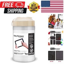 Easy Screen Cleaning Wipes, Electronic Screen Cleaning, Laptops, Monitors, Ph...