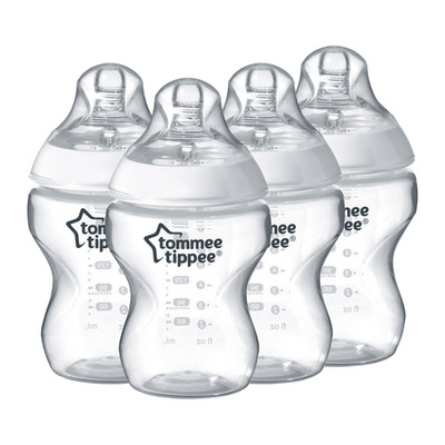 Tommee Tippee Closer to Nature Baby Bottle | Breast-Like Nipple with Anti-Colic